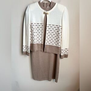 Mita Vintage 2Pc Sweater Dress 6 Petite